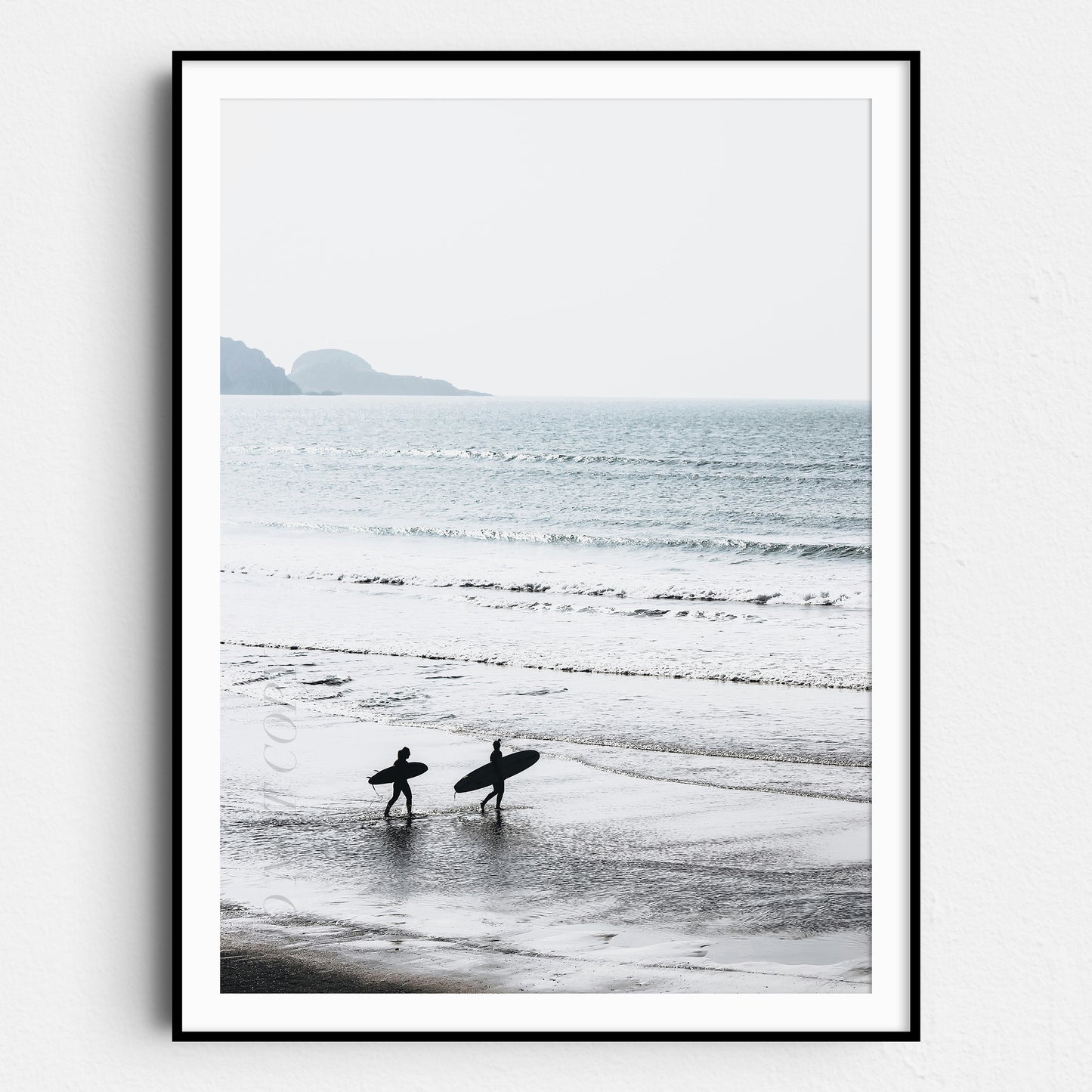 Surfers at the Beach