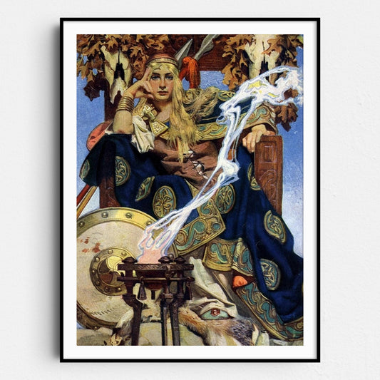 Queen Maeve (1907) by Joseph Christian Leyendecker