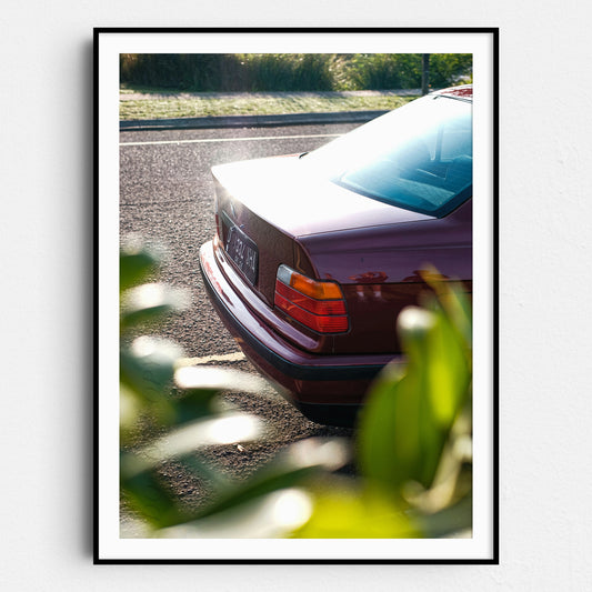 Purple BMW Bumper