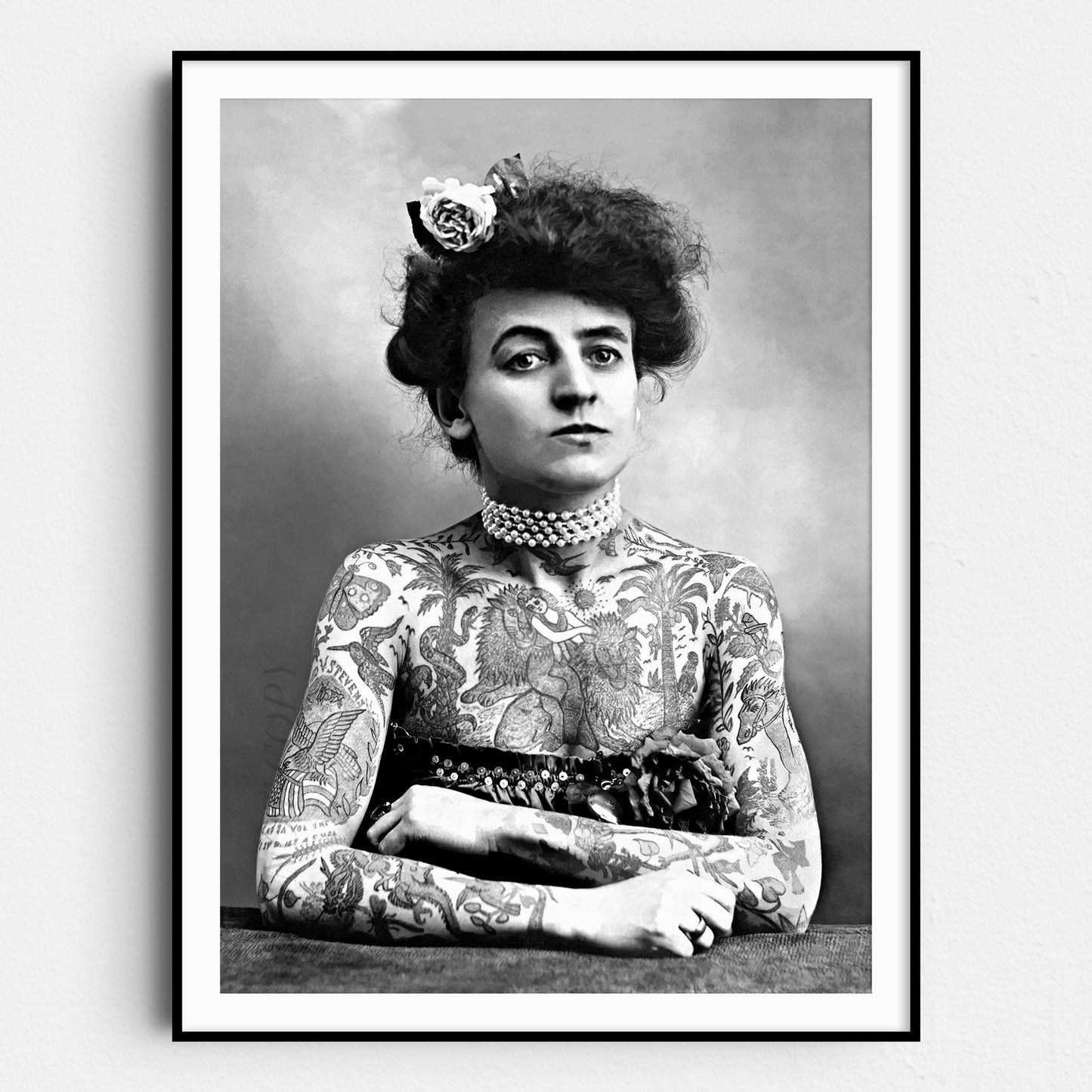 Tattooed Lady, 1907