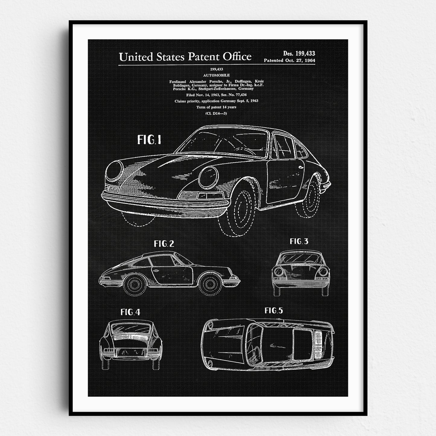 Porsche Patent 1964