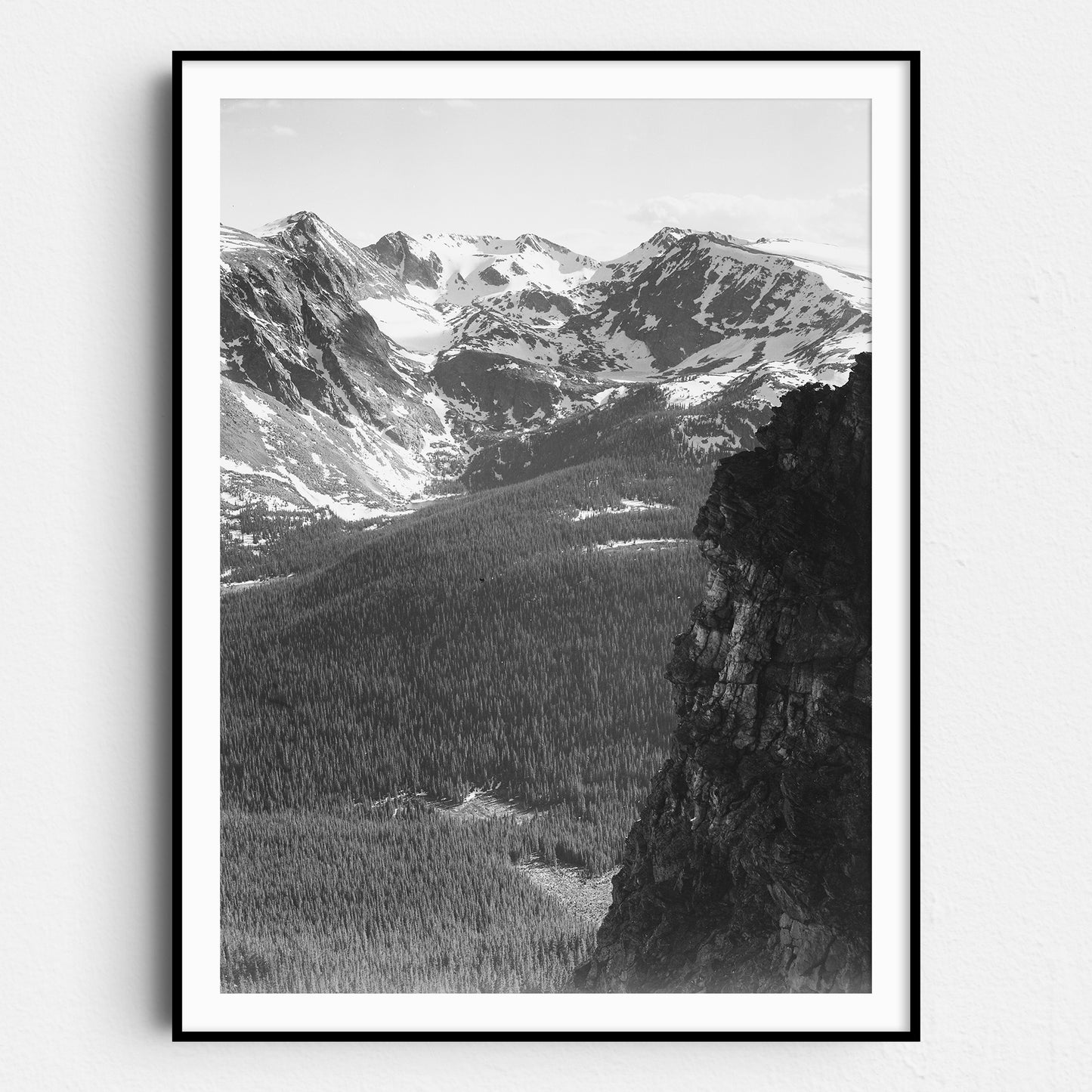 Rocky Mountain National Park by Ansel Adams