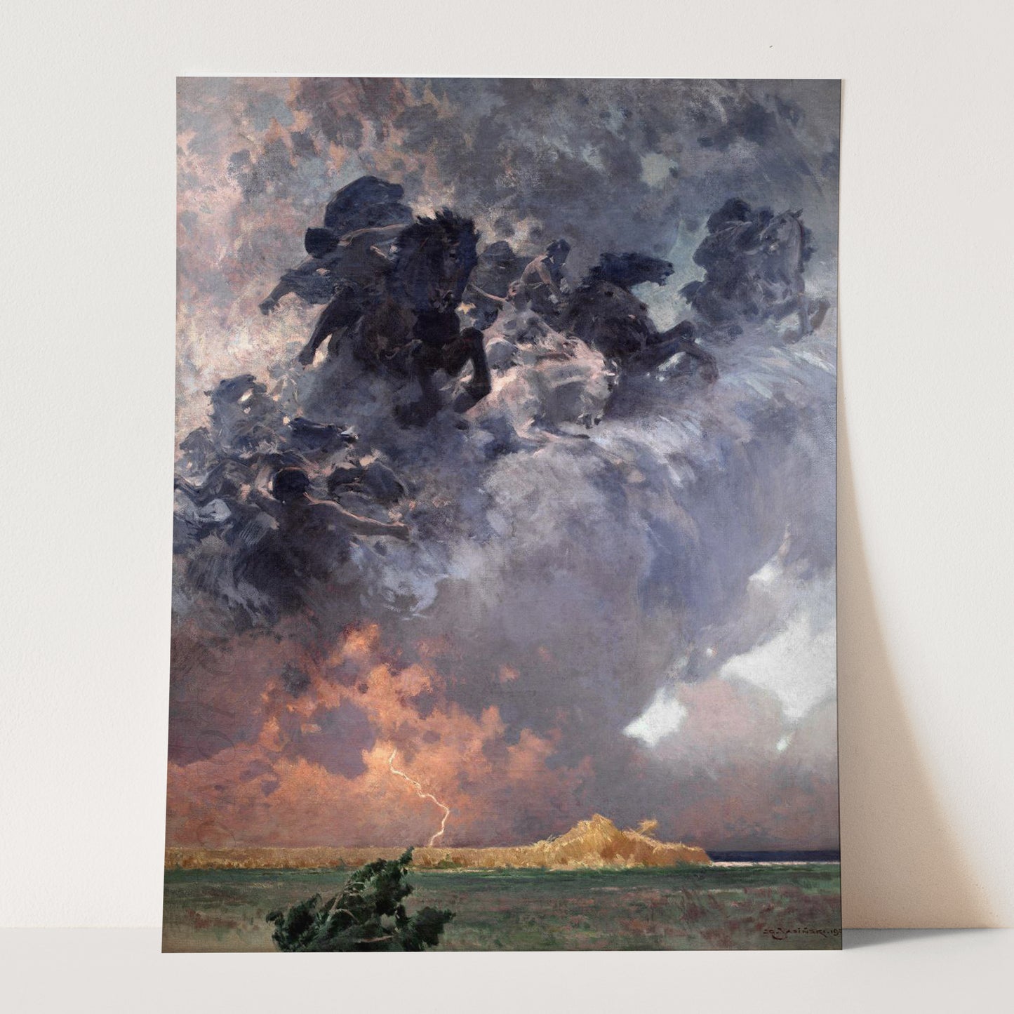 Storm (1925) by Zdzisław Jasiński