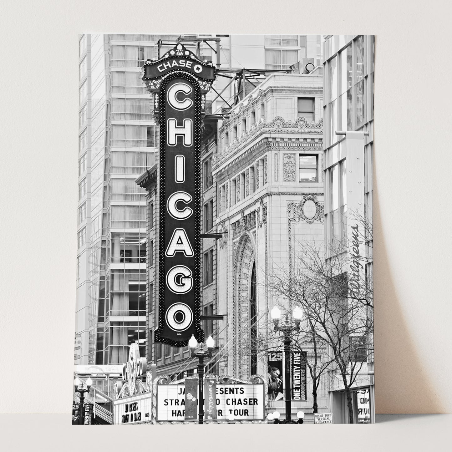 The Chicago Theatre Sign