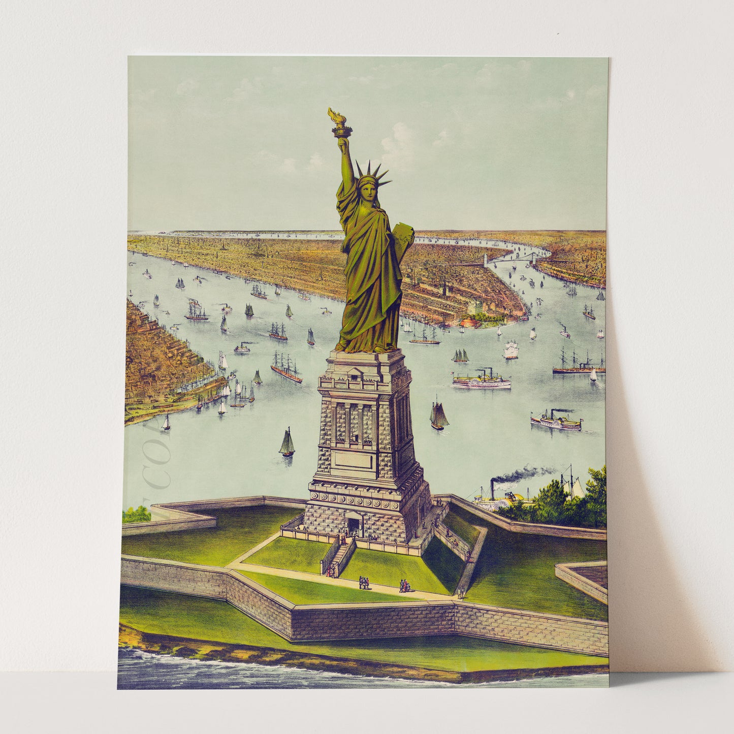 The Great Bartholdi Statue - Liberty Enlightening the World