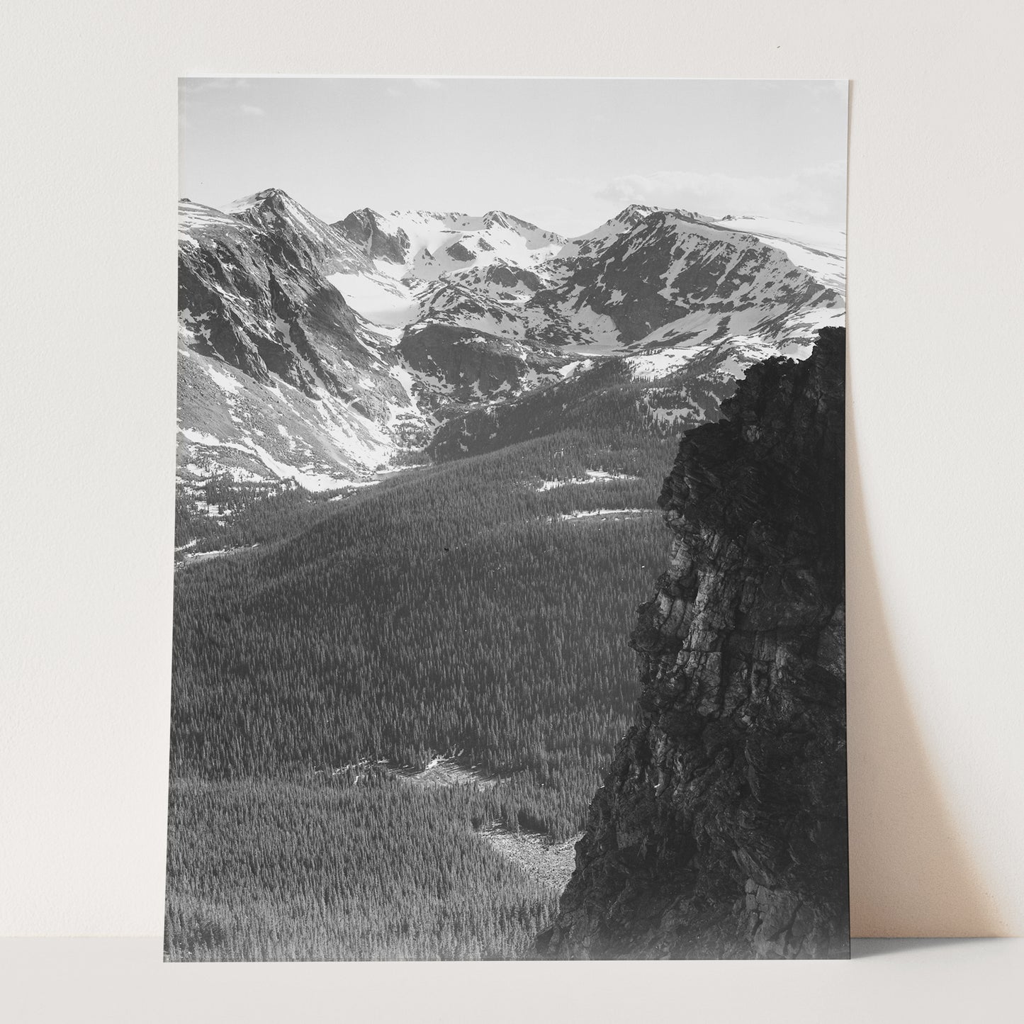 Rocky Mountain National Park by Ansel Adams