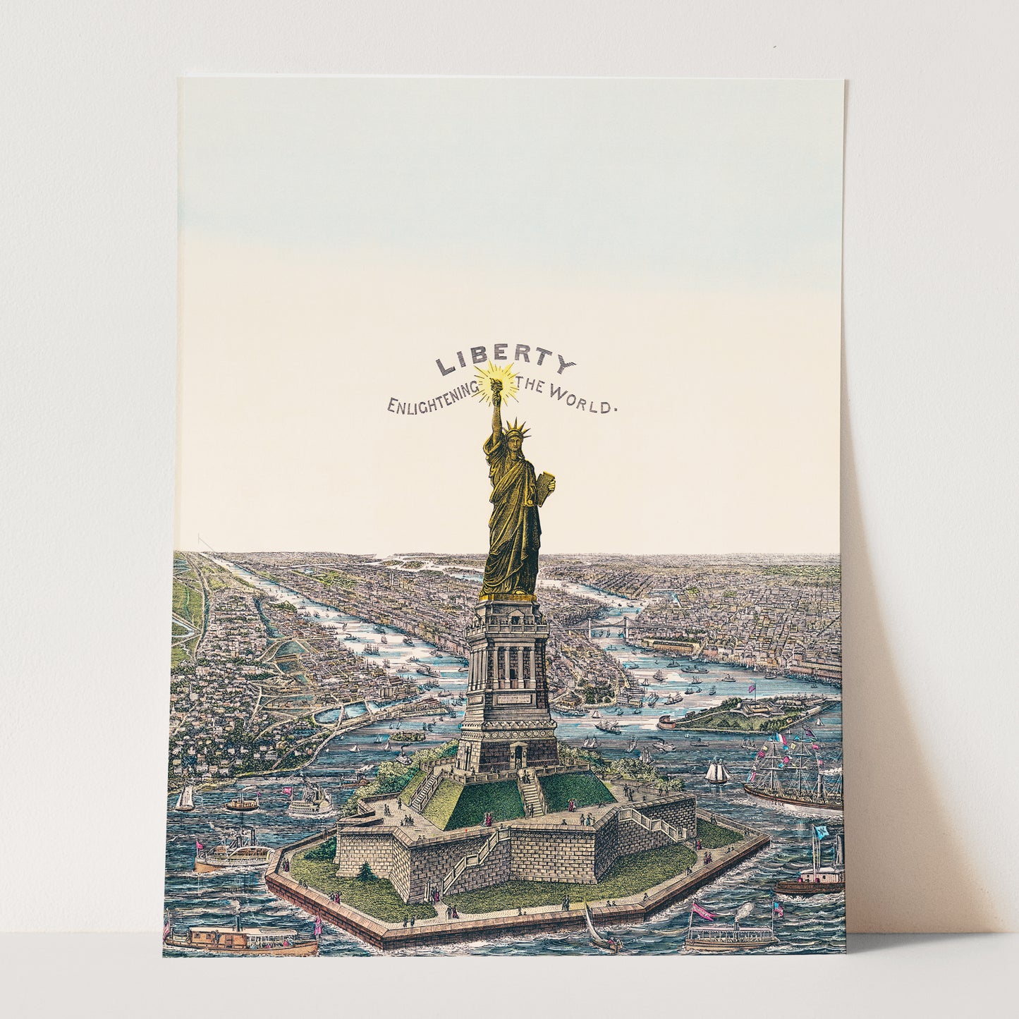 The Great Bartholdi Statue - Liberty Enlightening the World