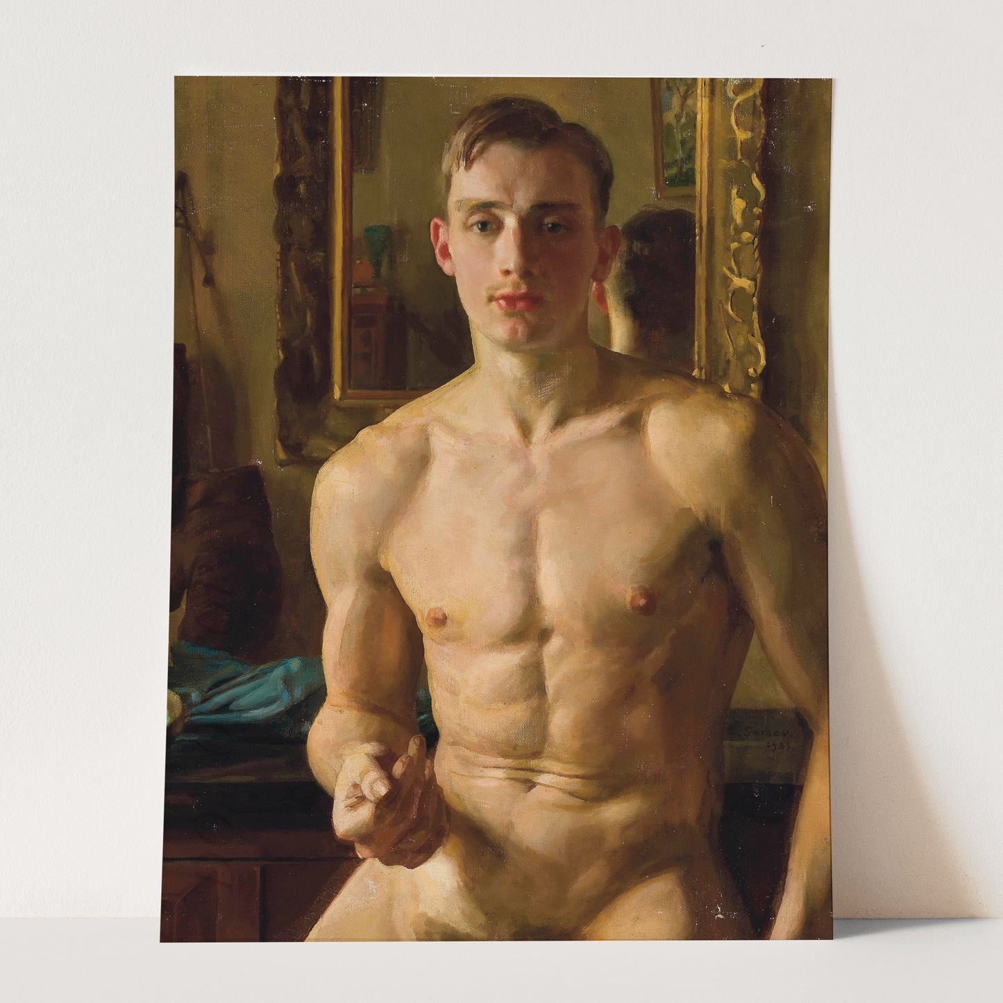 The Boxer (1933) by Konstantin Somov
