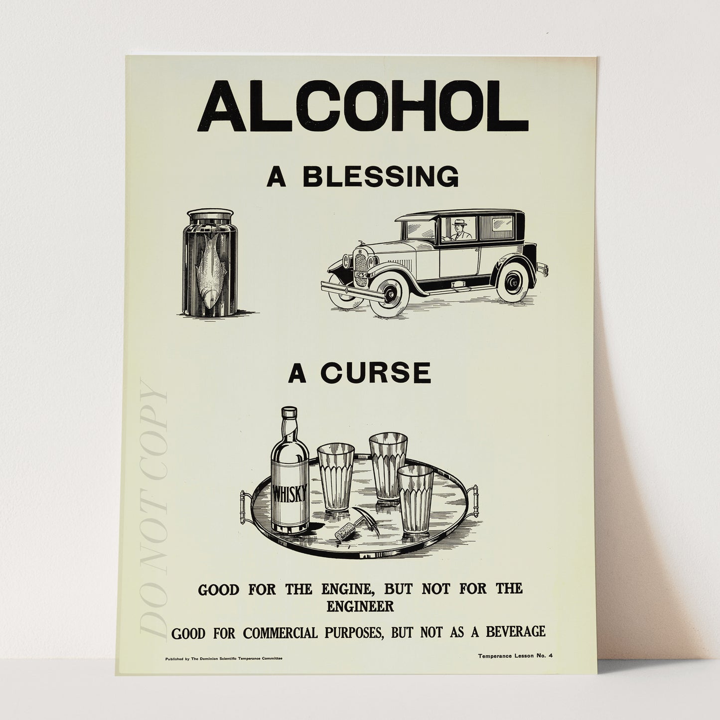 Temperance - Alcohol, A Blessing And A Curse