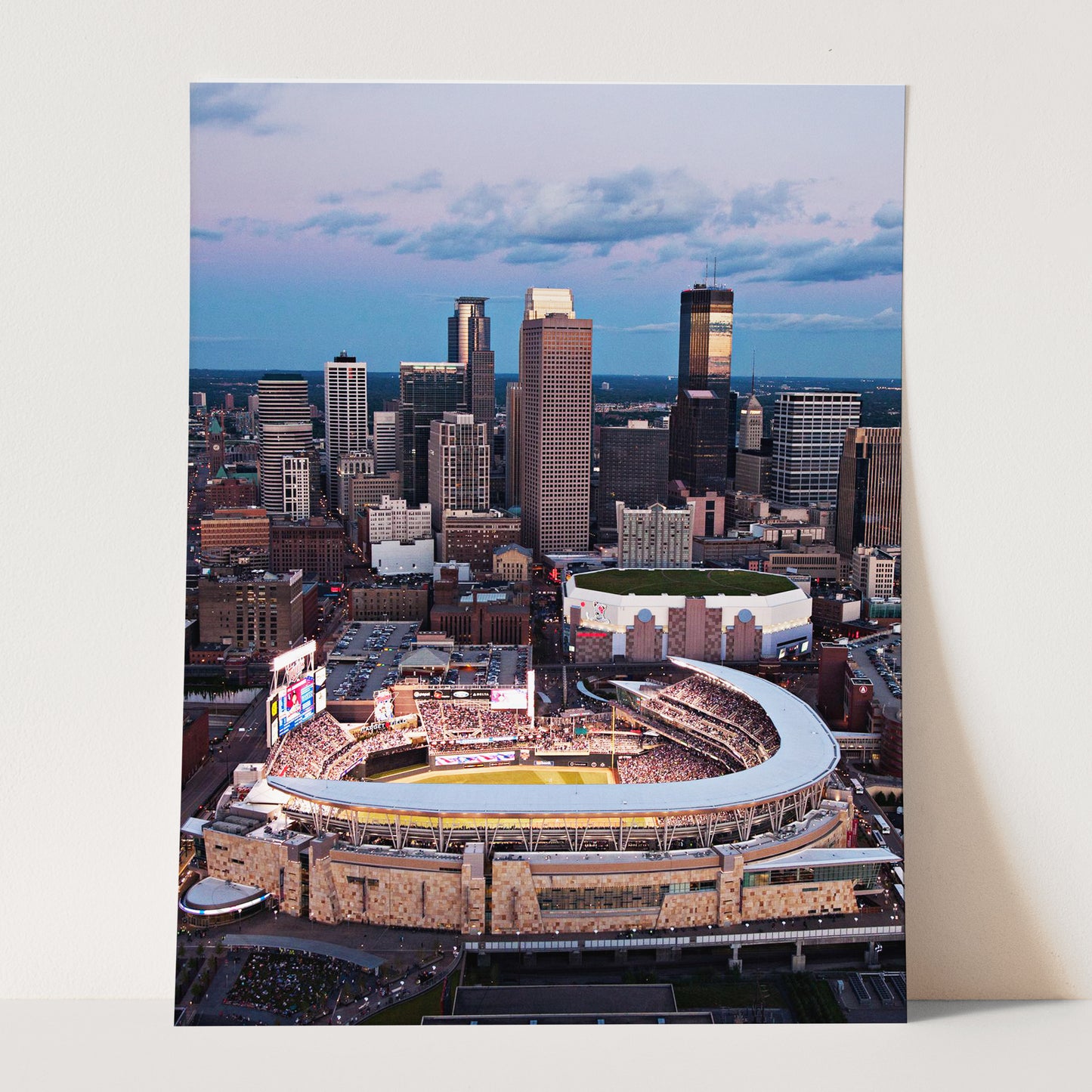 Target Field & Minnesota Skyline