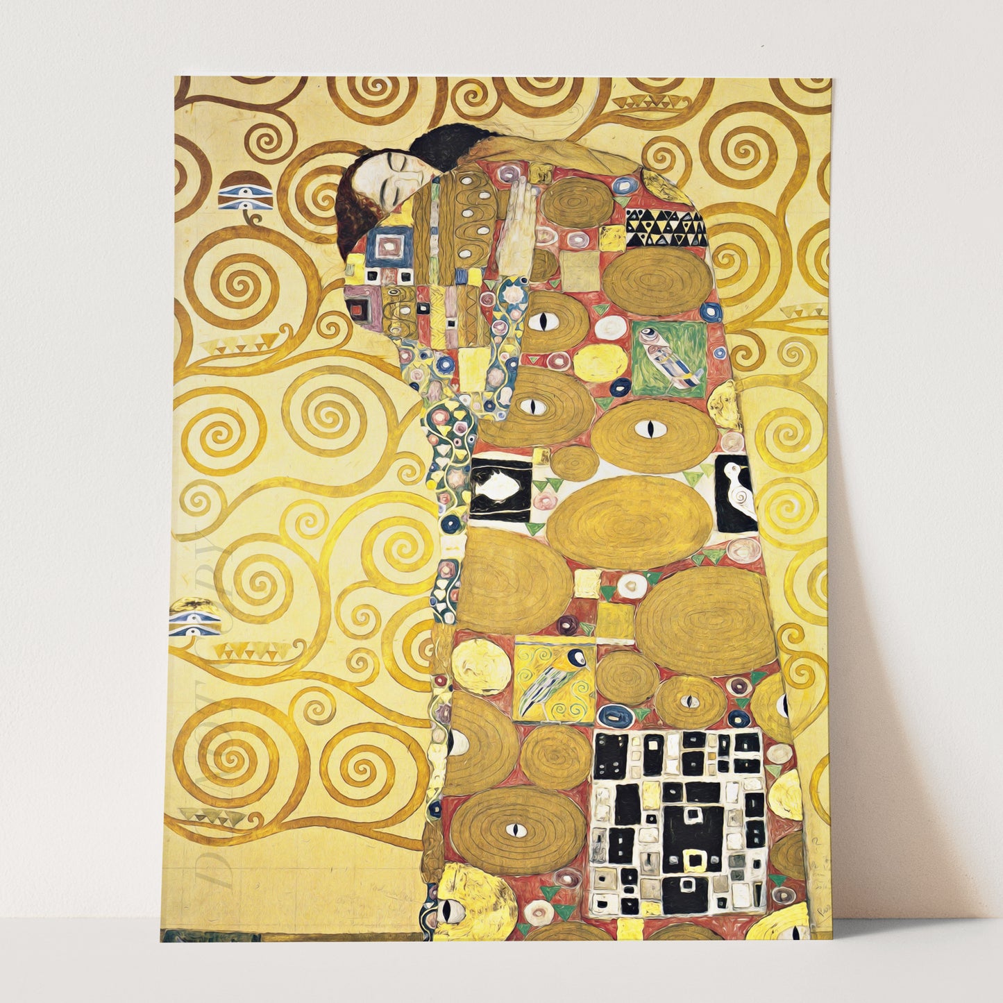 The Embrace by Gustav Klimt