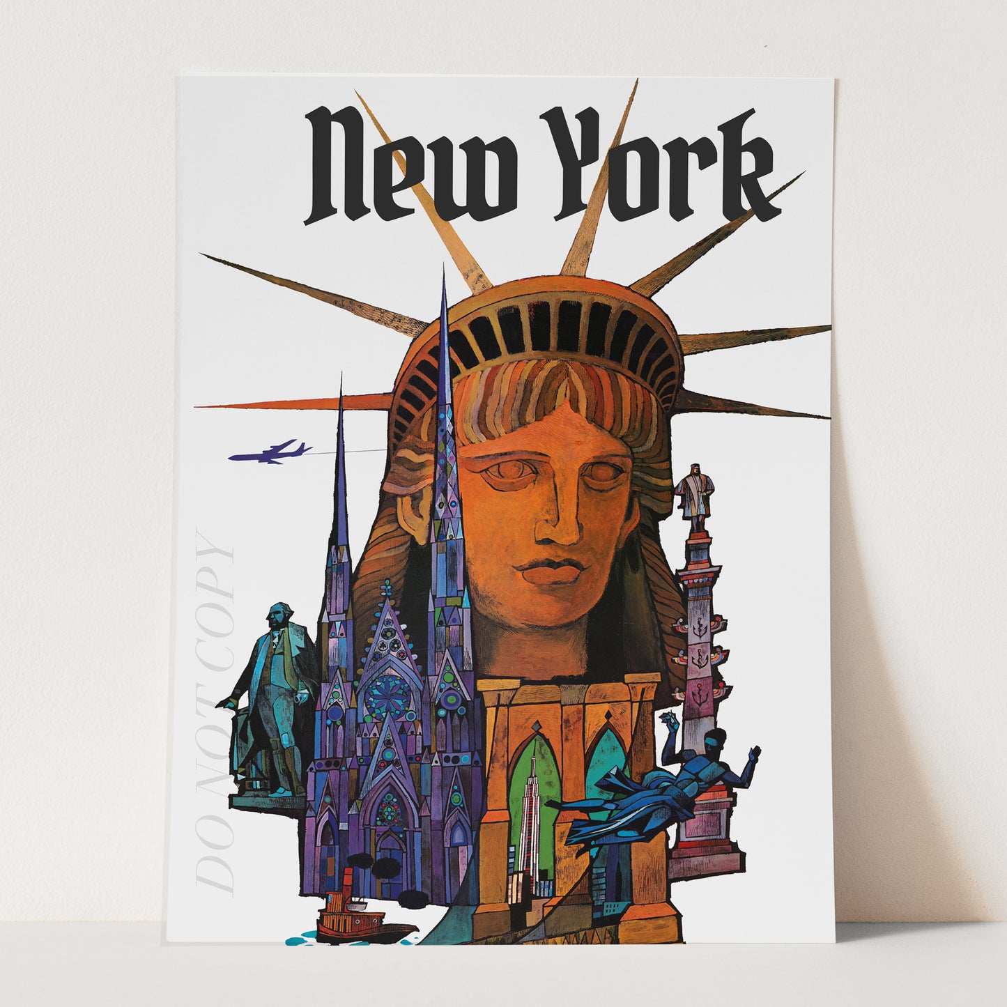 New York Travel Poster