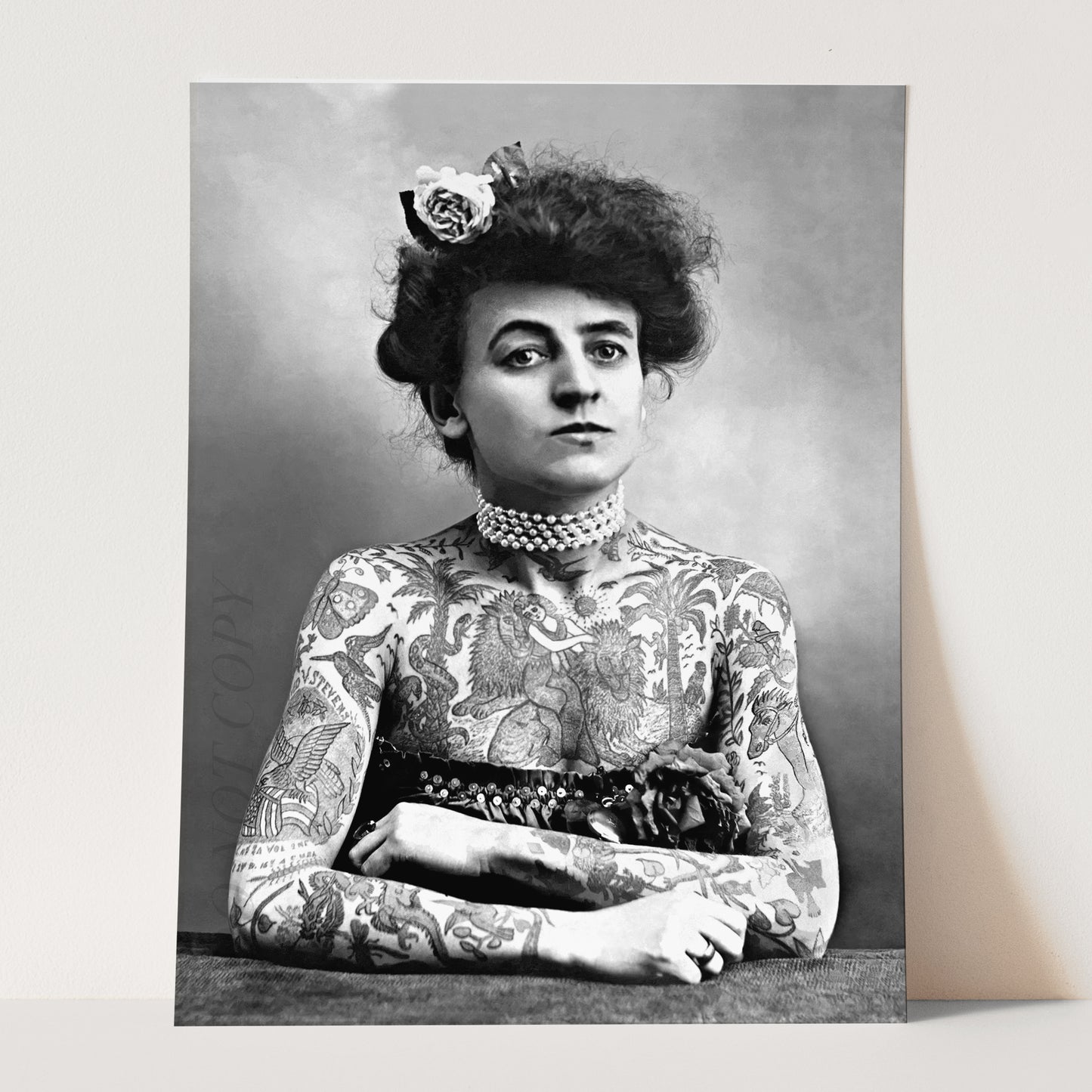 Tattooed Lady, 1907