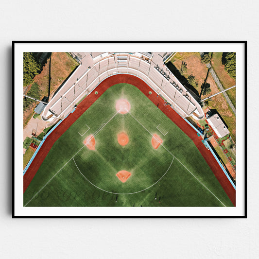 Baseball Diamond From Above