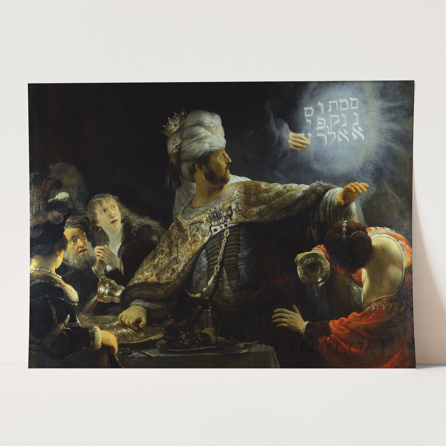 Belshazzar's Feast by Rembrandt