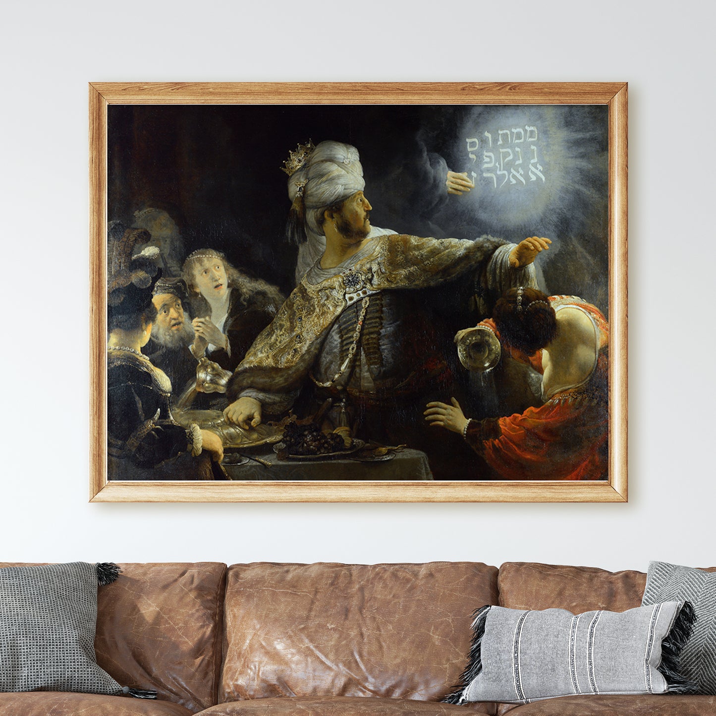 Belshazzar's Feast by Rembrandt