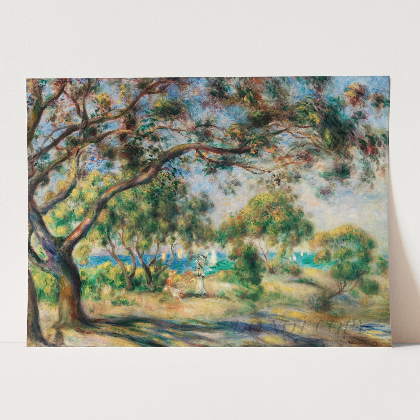 Bois de la Chaise (1892) by Renoir