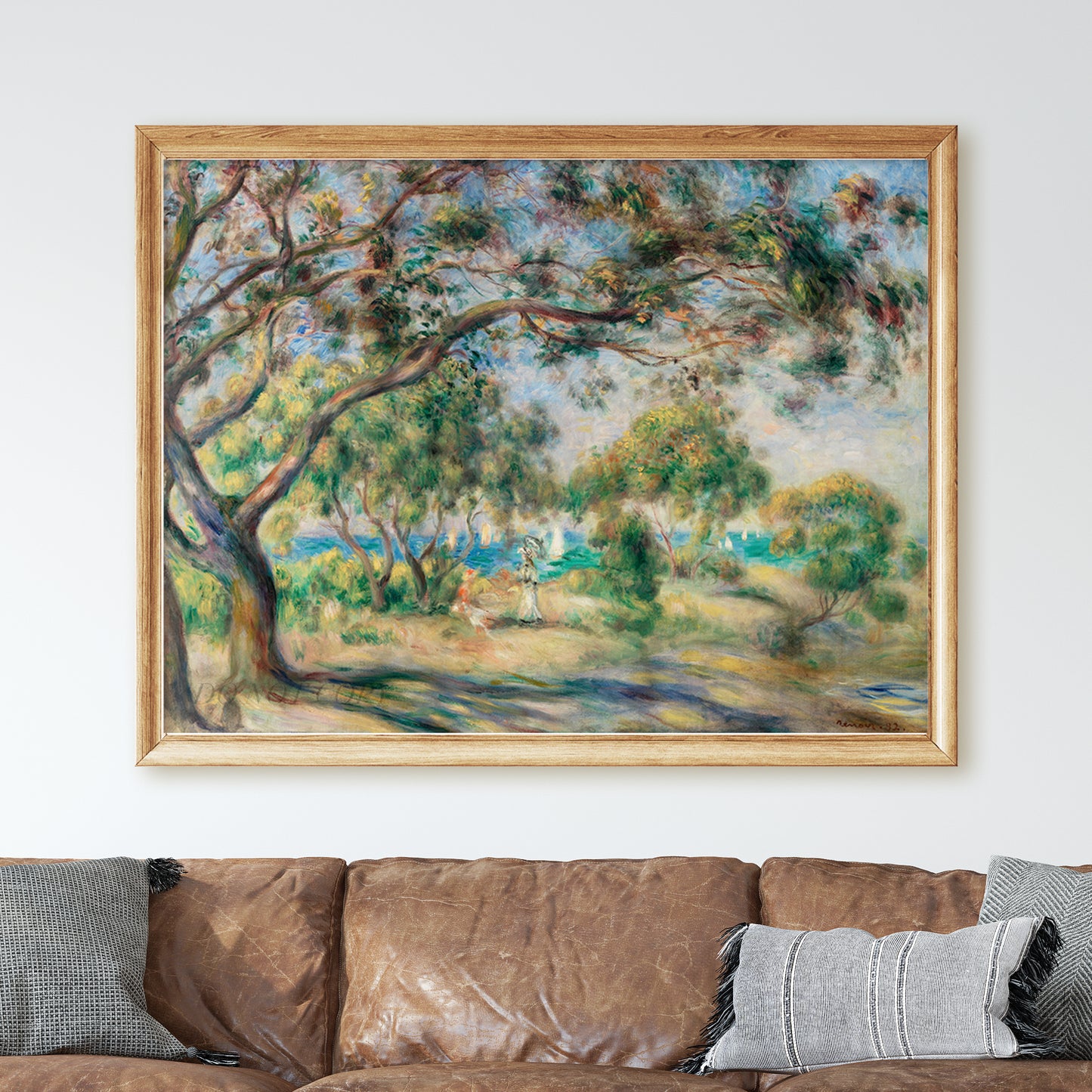 Bois de la Chaise (1892) by Renoir