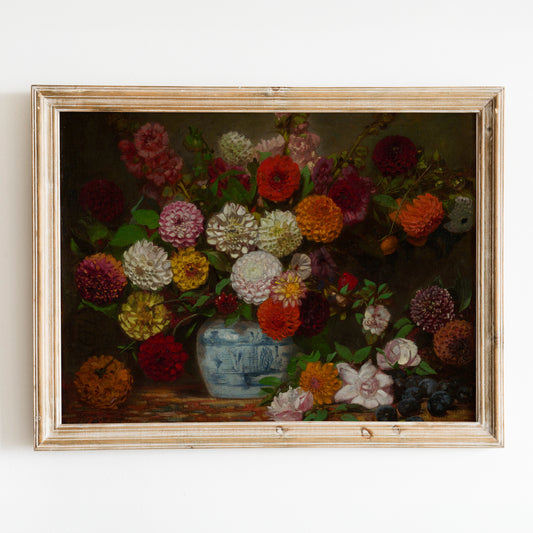 Bouquet of Flowers (1835) by Eugène Delacroix