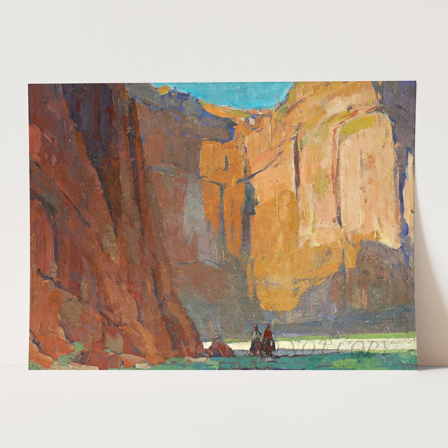 Canyon Red Rocks Arizona by Edgar Payne