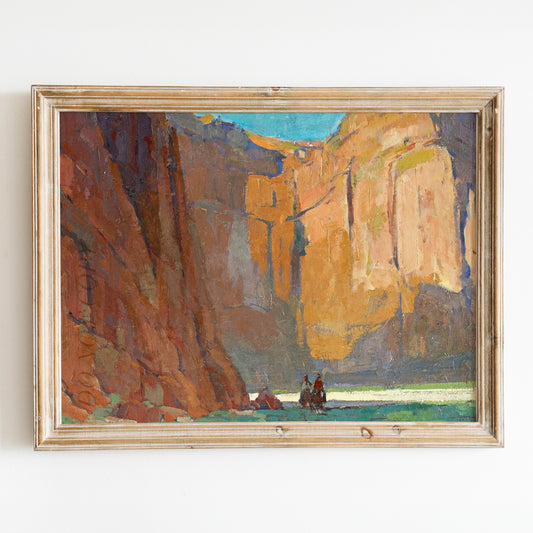Canyon Red Rocks Arizona by Edgar Payne