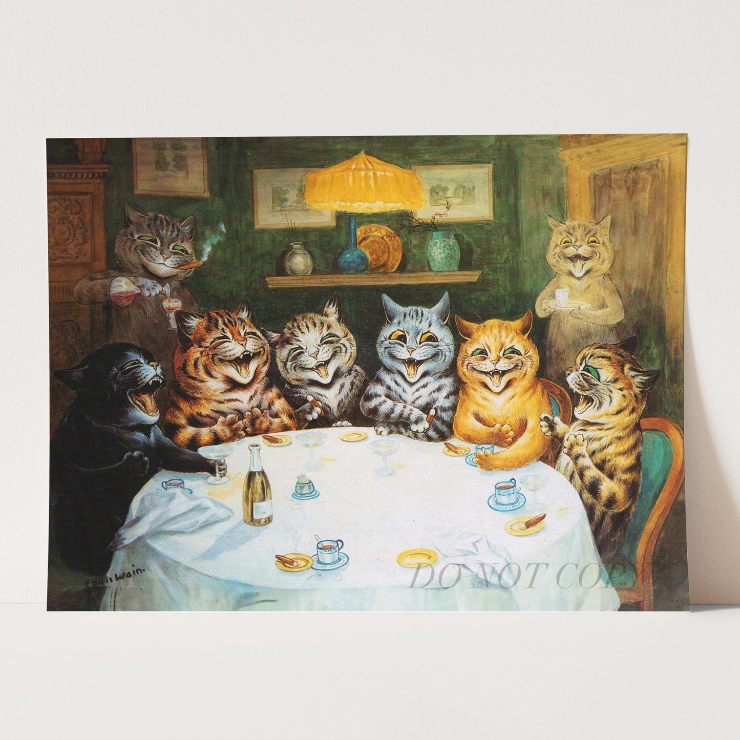 Cats Drinking