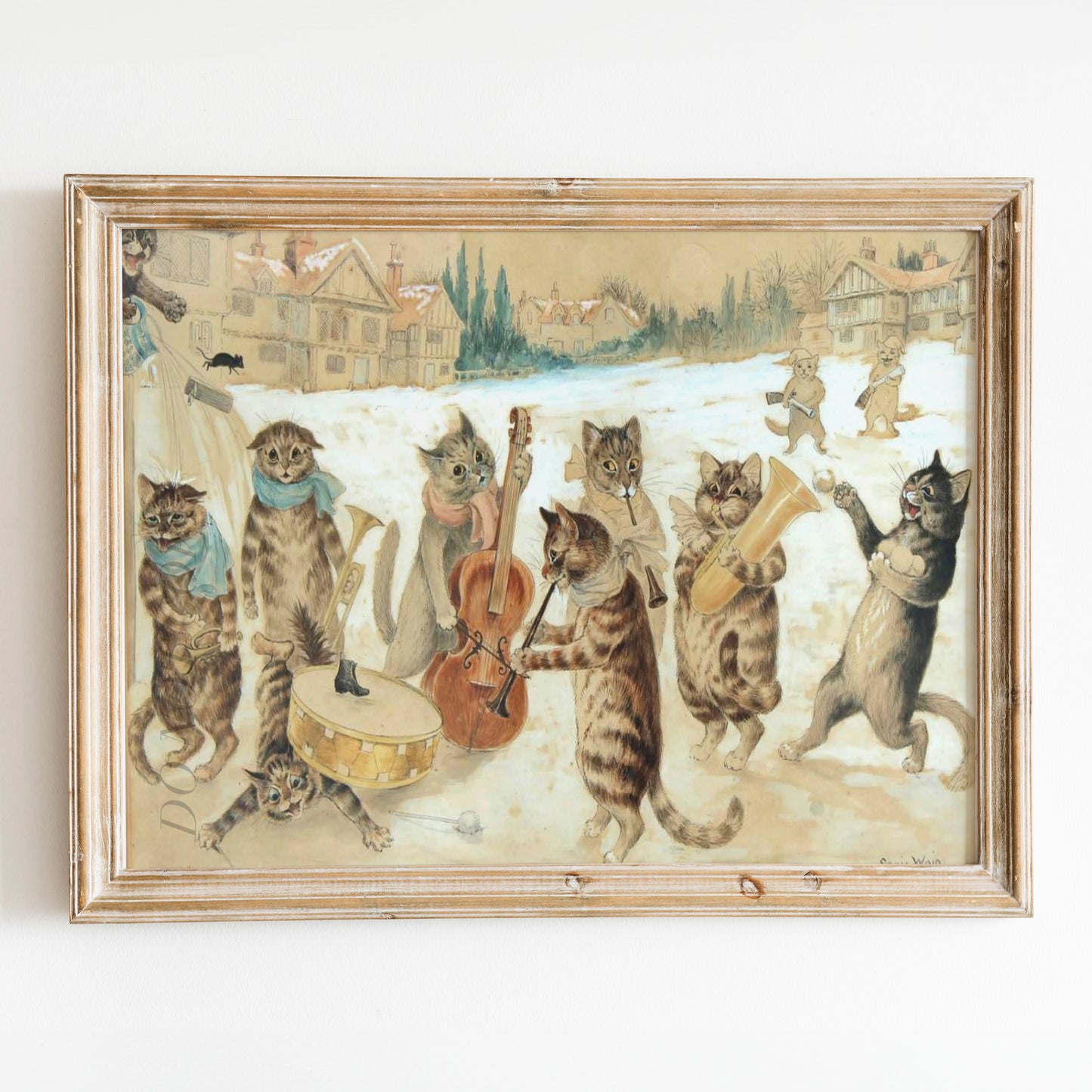 Cats Playing In A Band