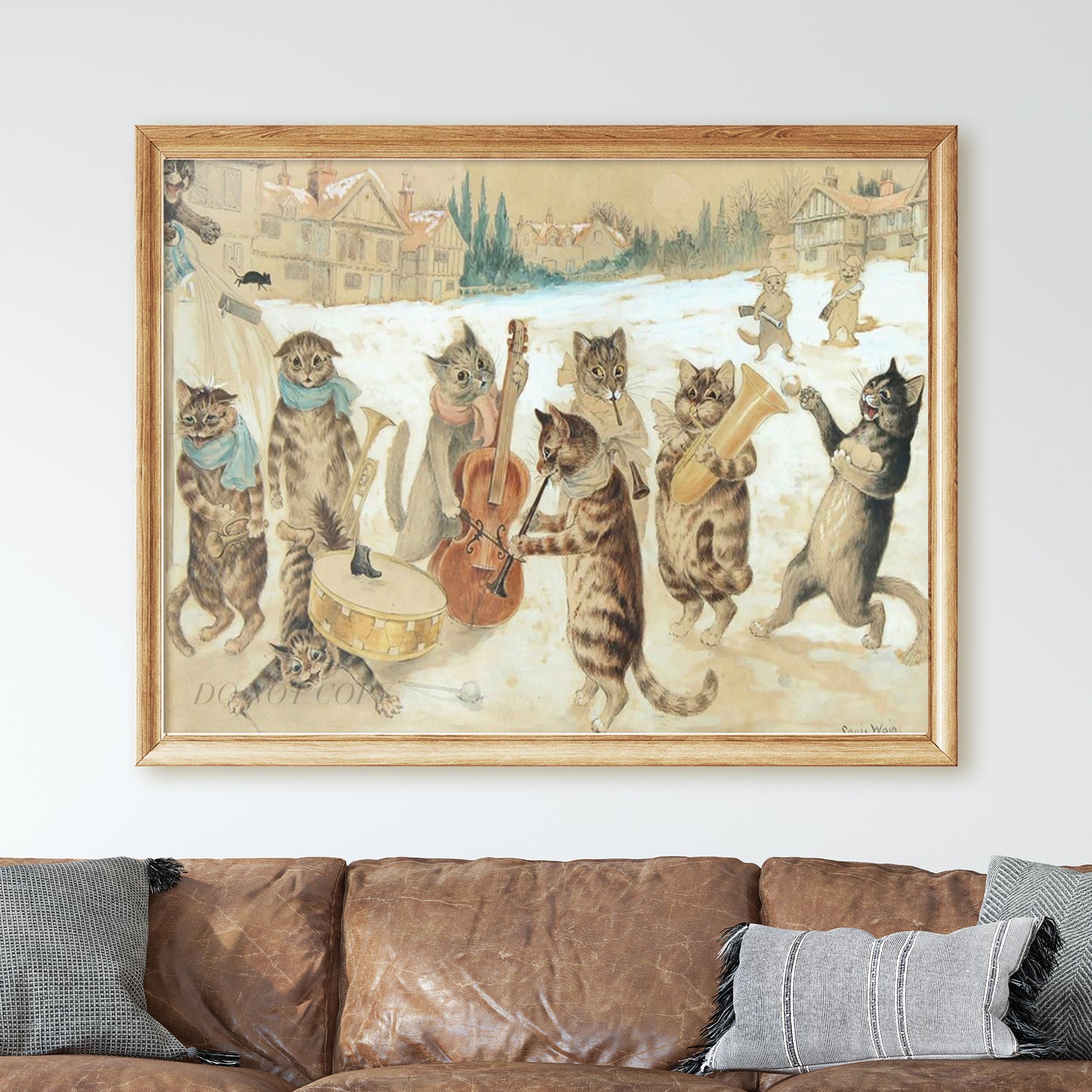 Cats Playing In A Band
