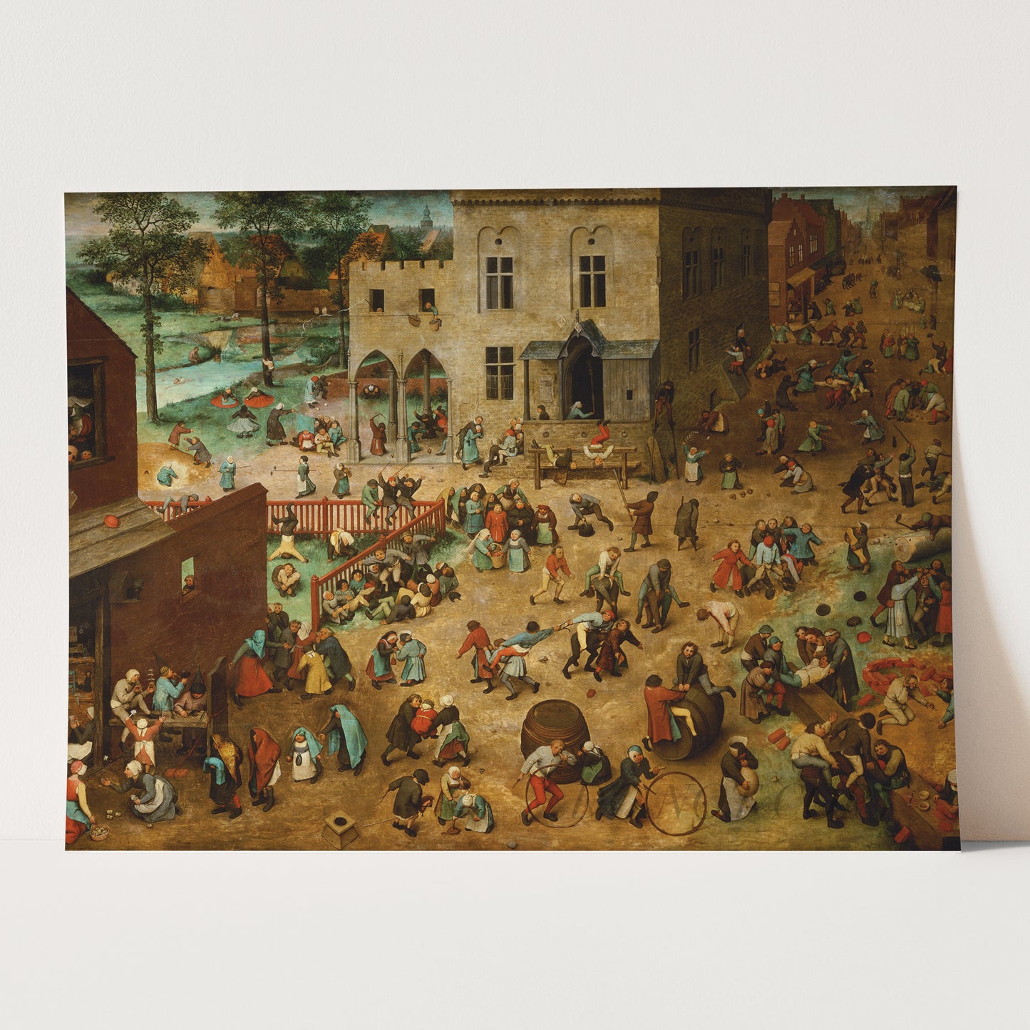 Children's Games (1560) by Pieter Bruegel the Elder