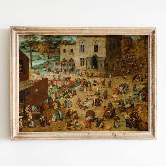 Children's Games (1560) by Pieter Bruegel the Elder