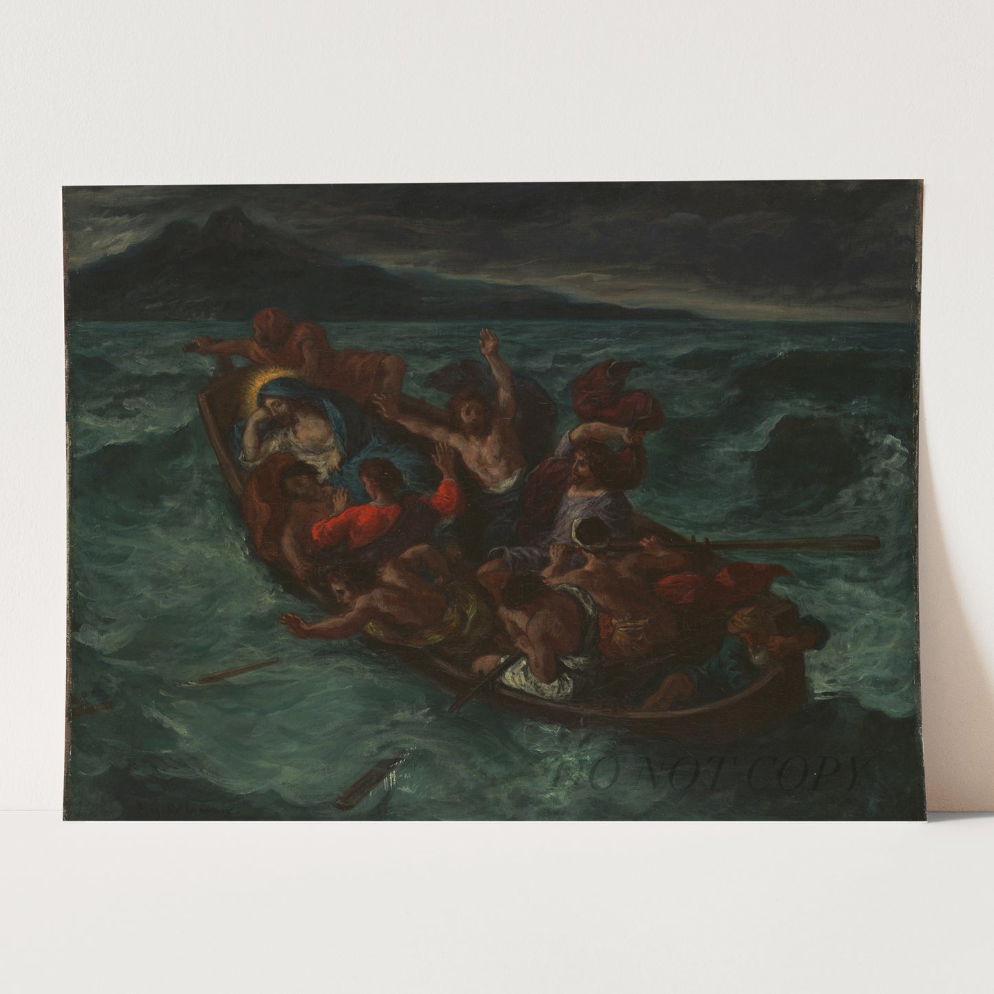 Christ Asleep During the Tempest (1853) by Eugène Delacroix