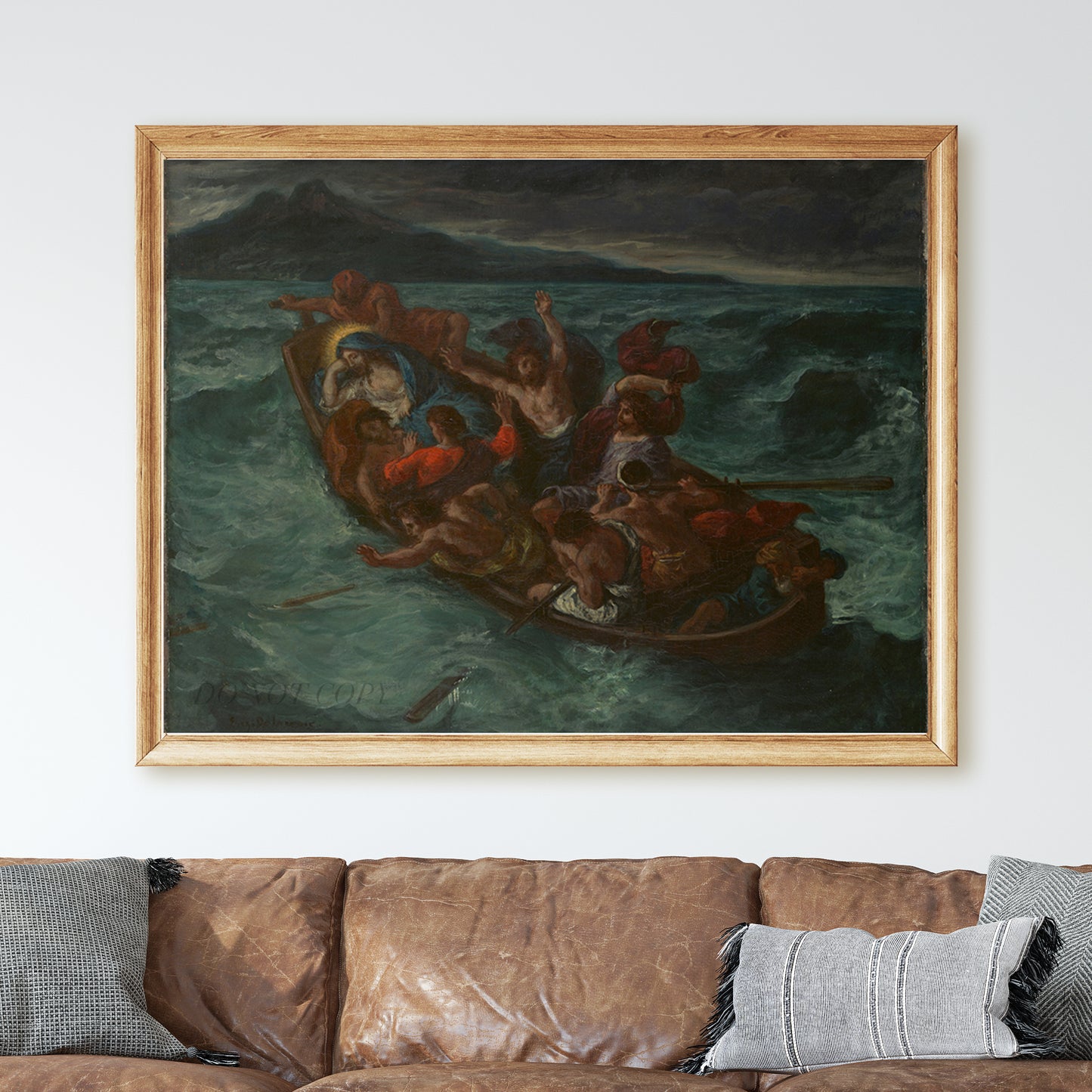 Christ Asleep During the Tempest (1853) by Eugène Delacroix