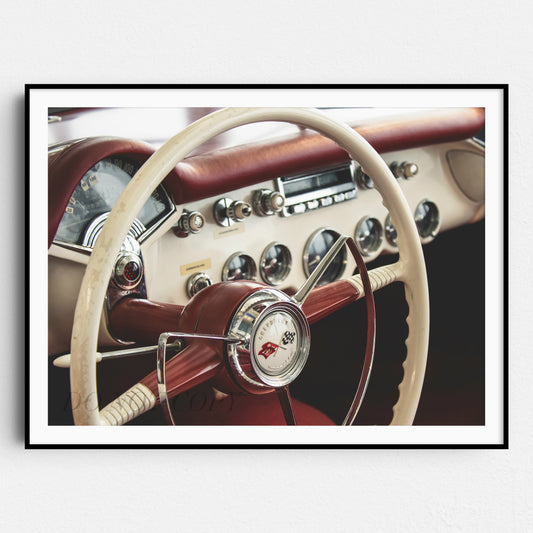 Classic Chevrolet Corvette Interior Dashboard
