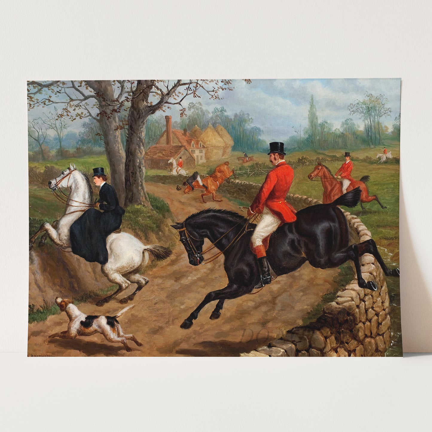 Clearing the Ditch by Edward Benjamin Herberte