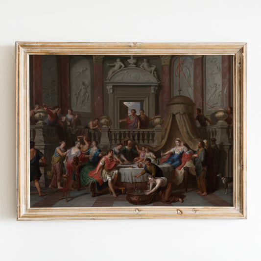 The Banquet of Cleopatra by Gerard Hoet