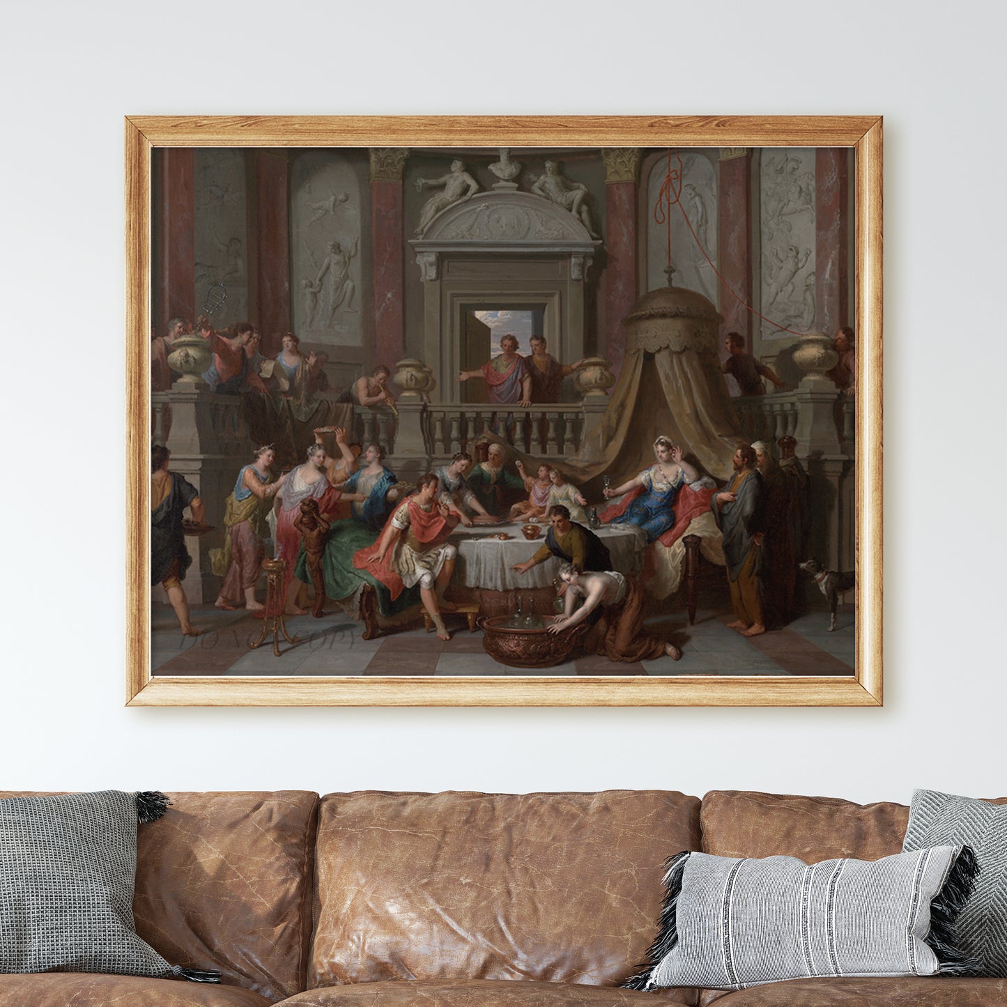 The Banquet of Cleopatra by Gerard Hoet