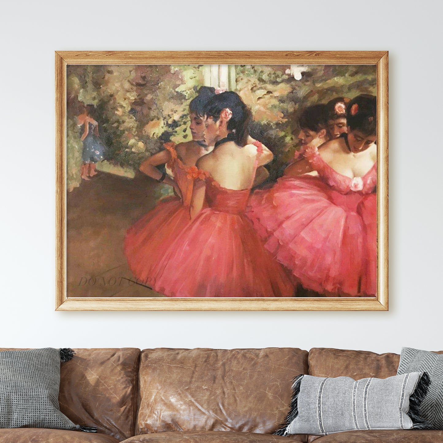 Dancers in Pink by Edgar Degas