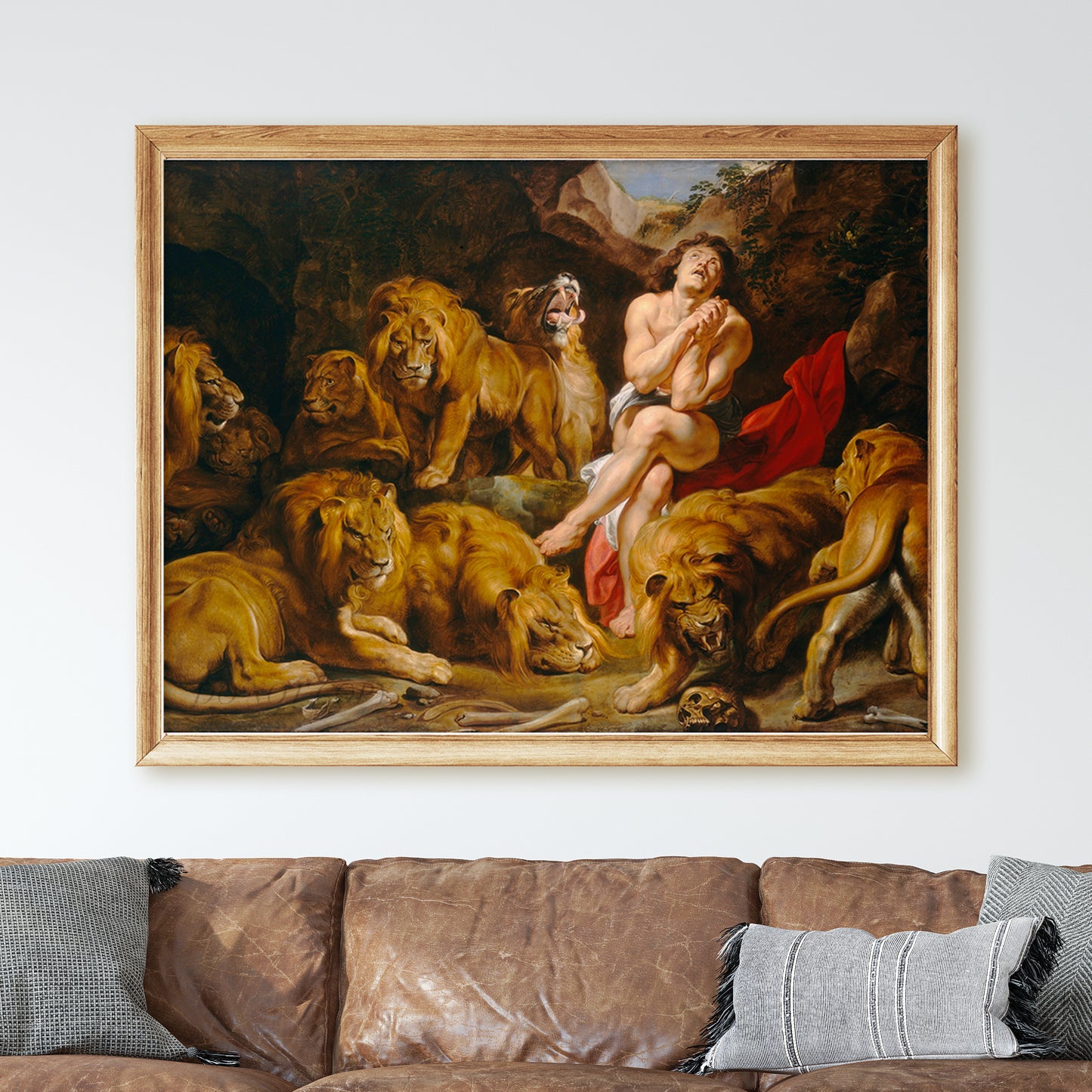 Daniel in the Lions' Den (1615) by Peter Paul Rubens