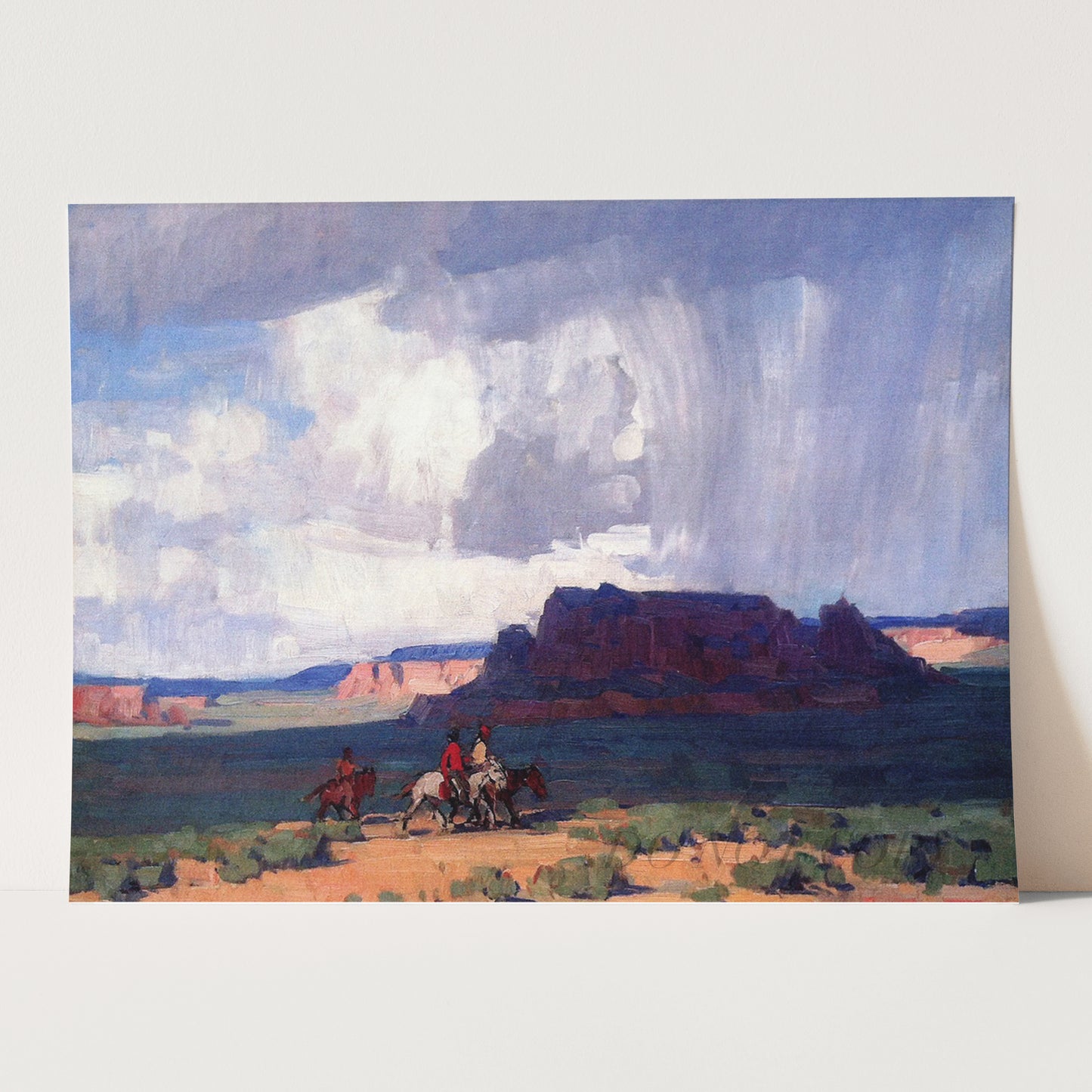 Desert Rain by Edgar Payne