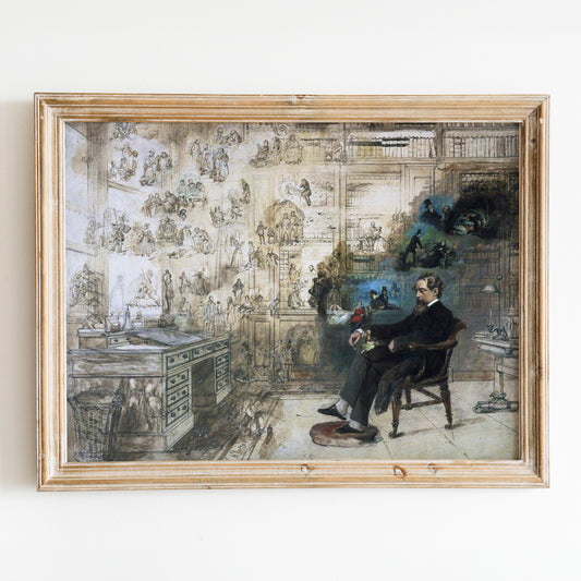 Dickens's Dream (1875) by Robert William Buss