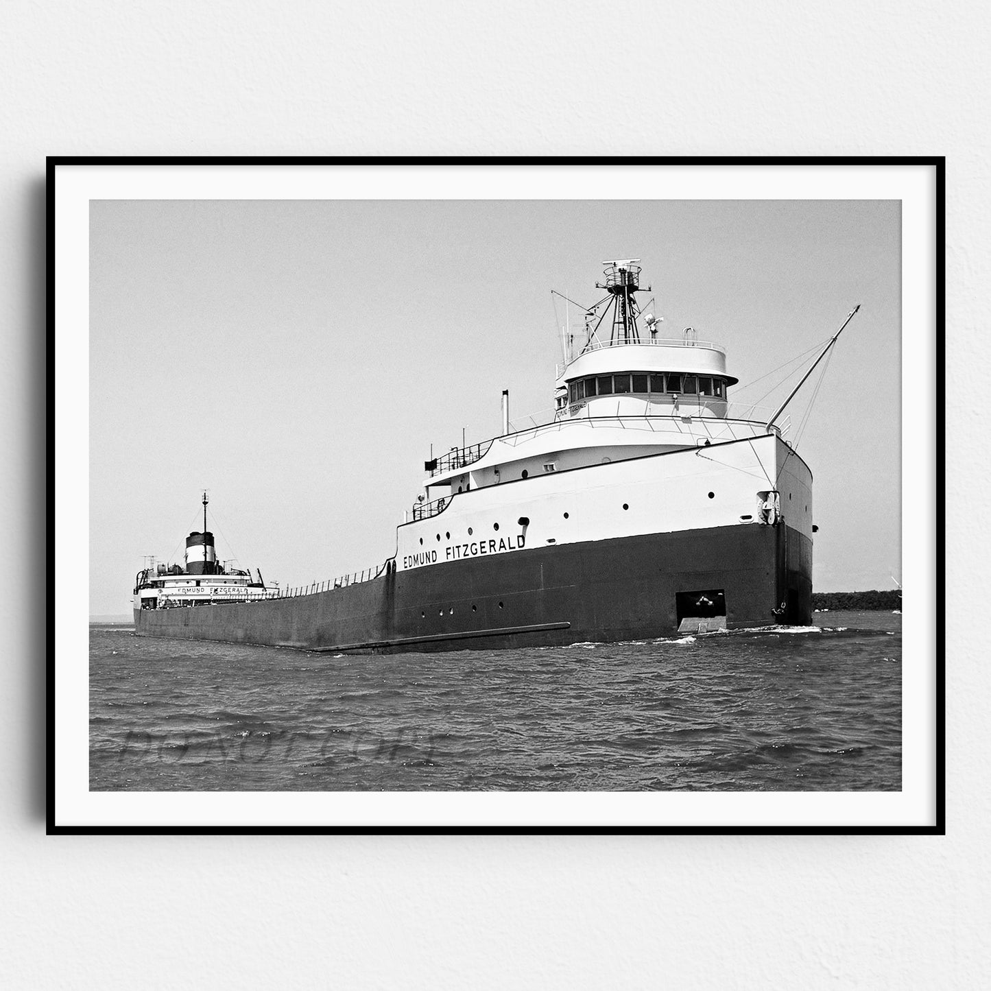 Edmund Fitzgerald Great Lakes Freighter