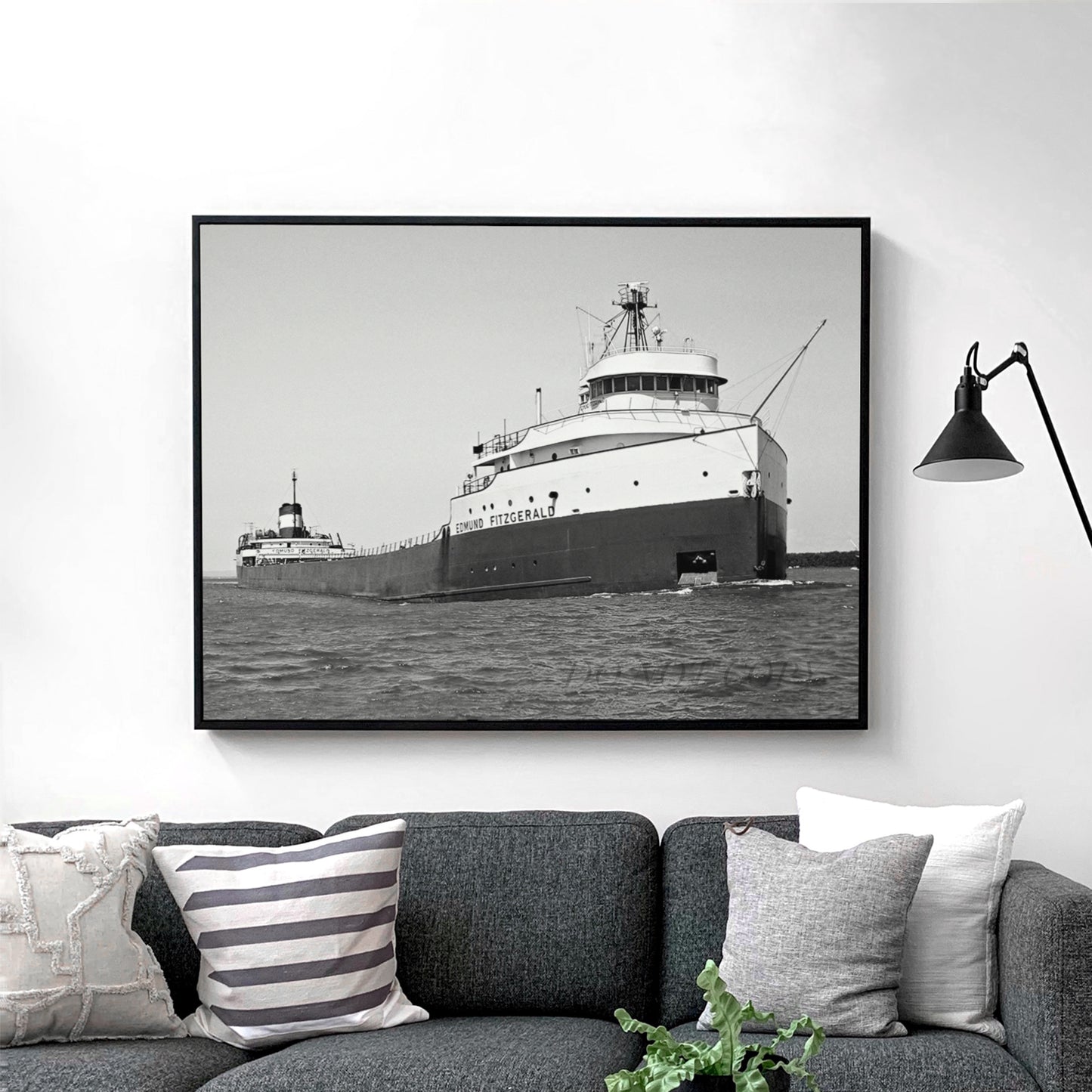 Edmund Fitzgerald Great Lakes Freighter