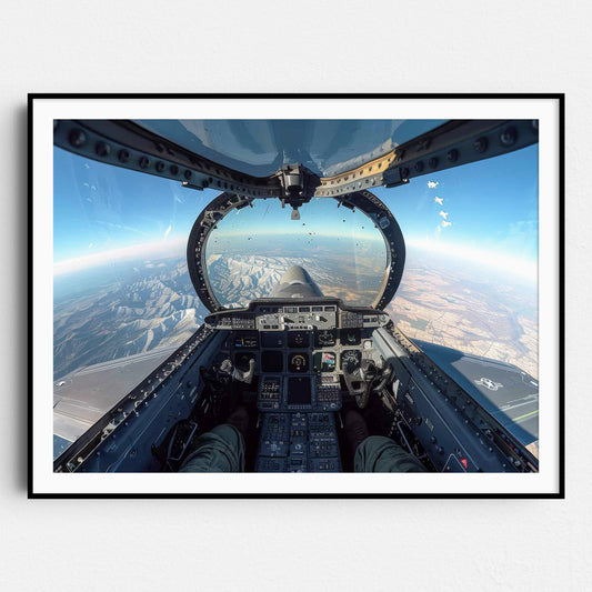 F-22 Cockpit View