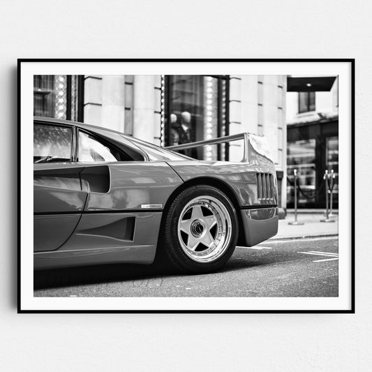 Ferrari F40 Rear View
