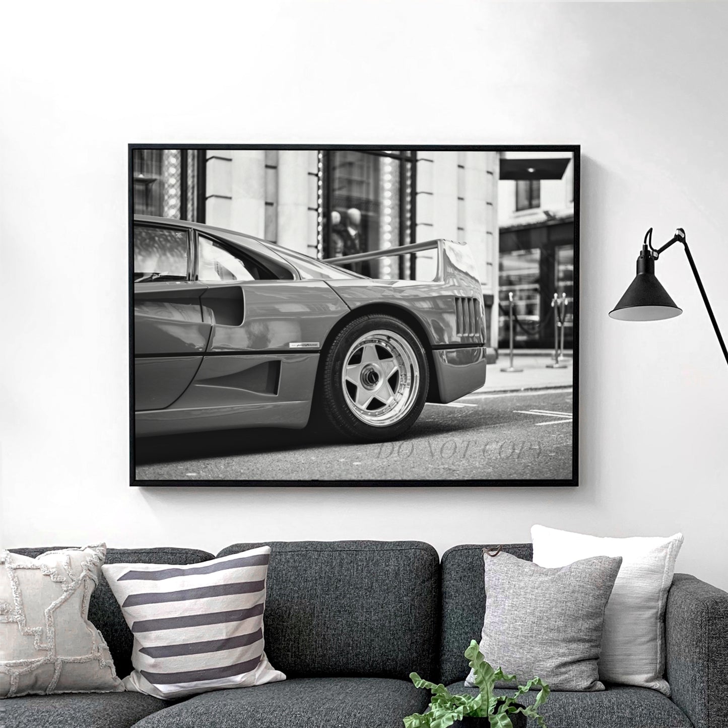 Ferrari F40 Rear View