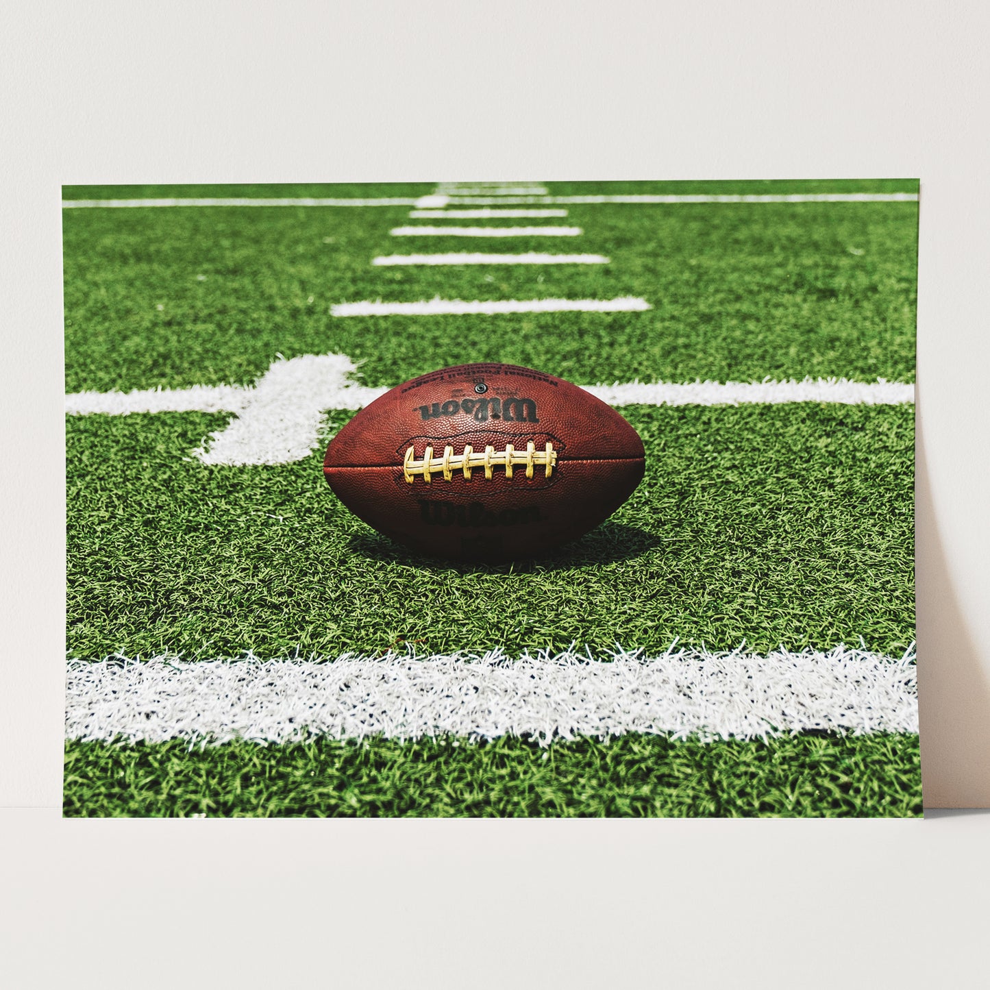 Football On The One Yard Line