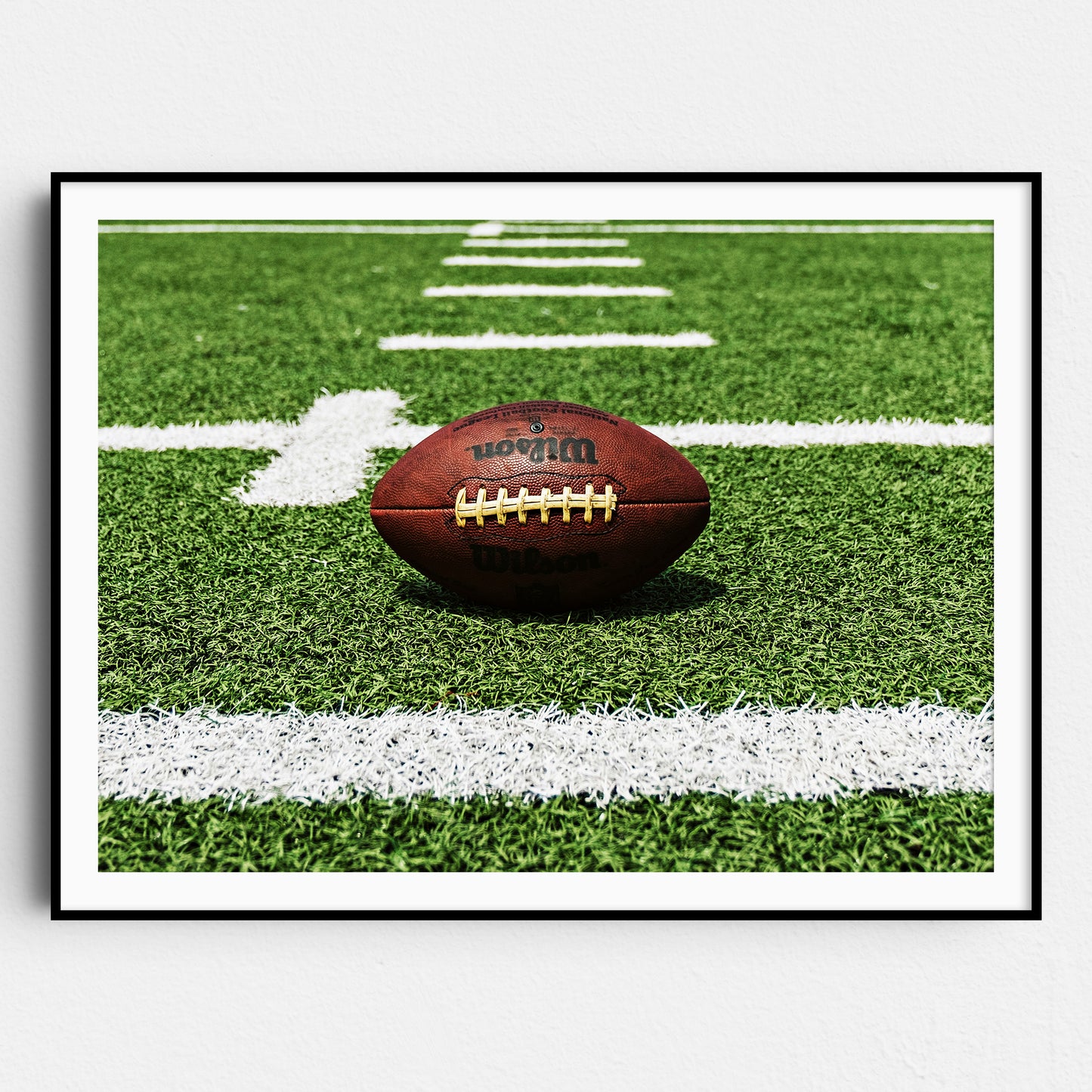 Football On The One Yard Line