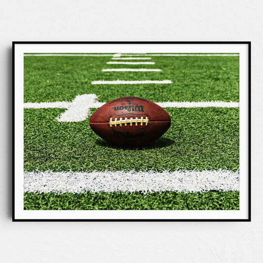 Football On The One Yard Line