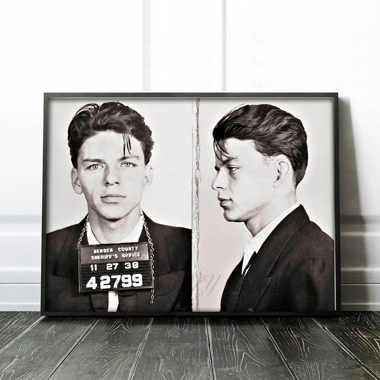 Frank Sinatra Prison Mug Shots