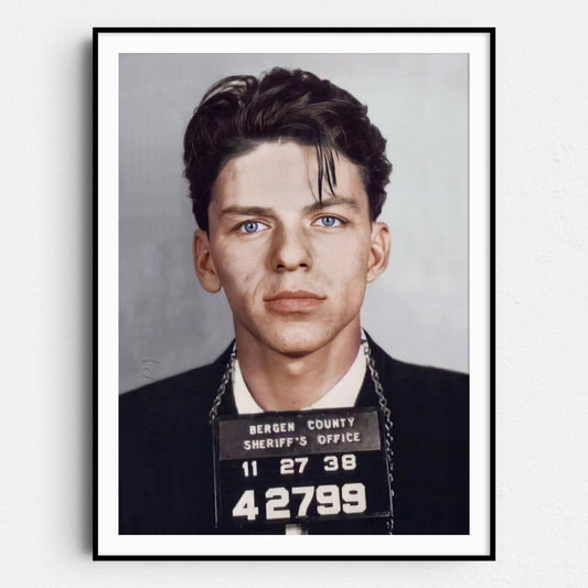 Frank Sinatra Mug Shot